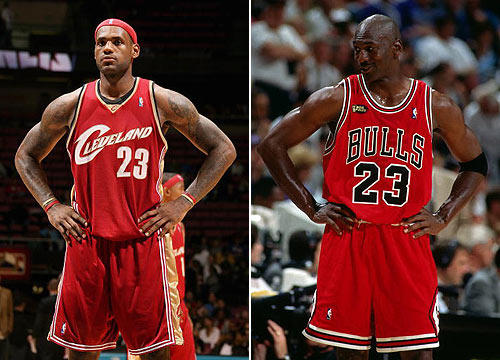 lebron james and michael jordan