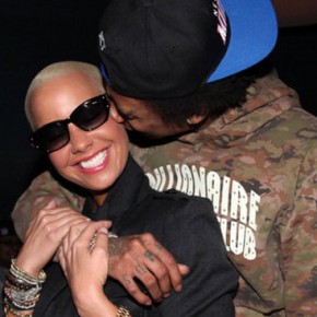 amber rose and wiz khalifa
