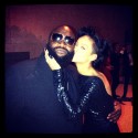 rick ross and rihanna at met gala 2012