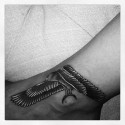 rihanna new tattoo falcon 1