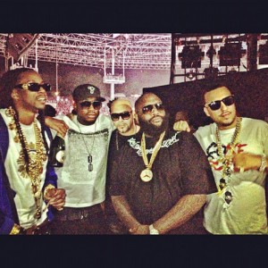 2 chainz meek mill rick ross french montana ovo fest 2012