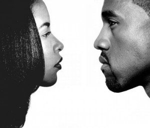 aaliyah and kanye west